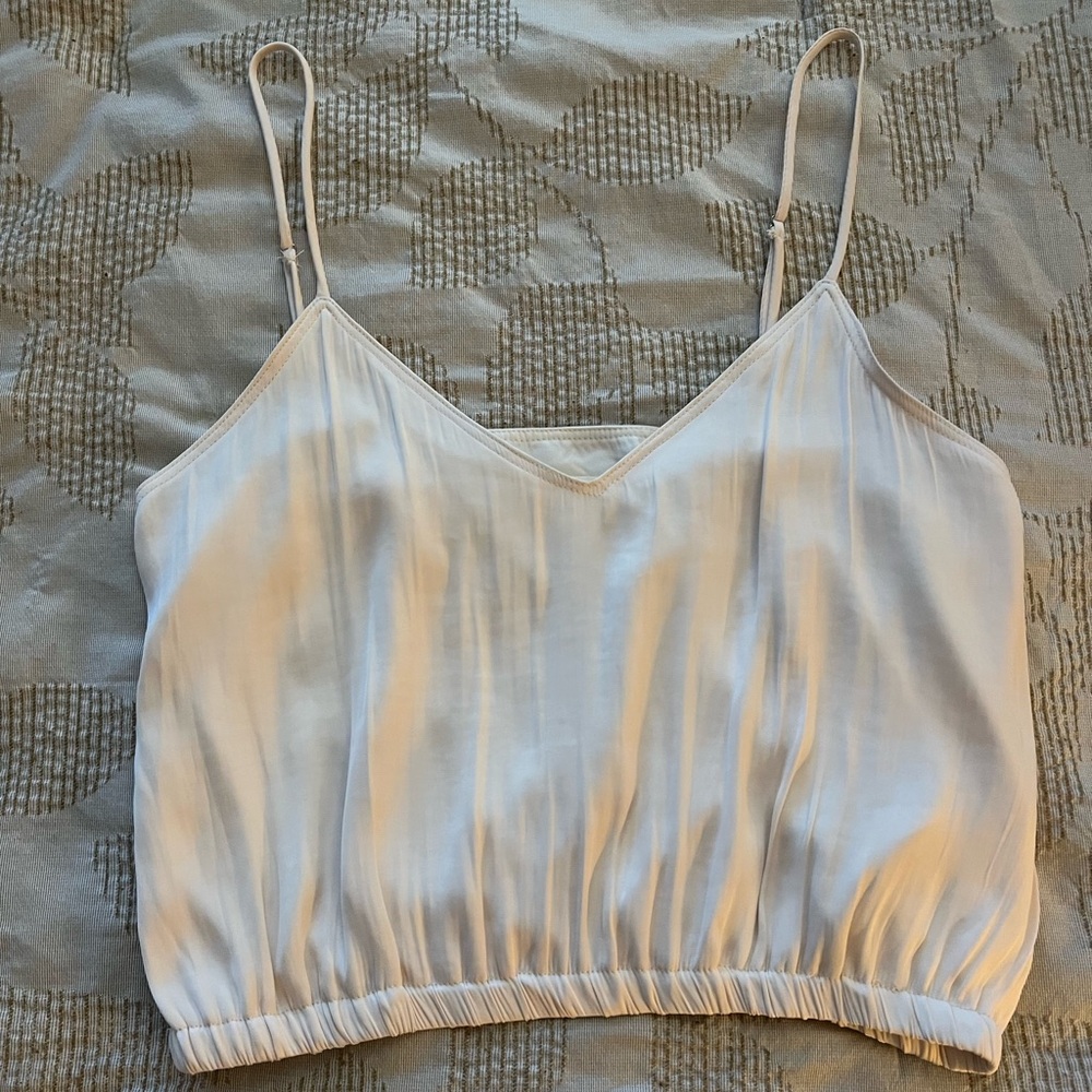 RESET Pleated Crop Camisole Top